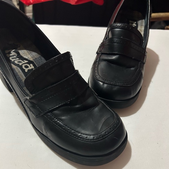 Vintage mudd platform loafers - Picture 6 of 14